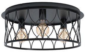 Eglo 43553 - Felületre szerelhető csillár GILTSPUR 3xE27/40W/230V