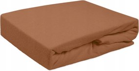 Gumis frottír lepedő 70x140 Darymex barna