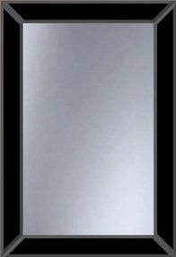 Dubiel Vitrum Domino tükör 55x80 cm négyszögletes fekete 5905241005416
