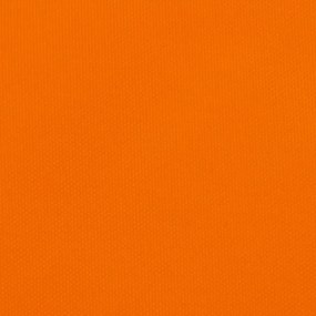 narancssárga téglalap alakú oxford-szövet napvitorla 6 x 8 m