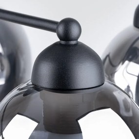 Sollux SL.1145 - Csillár rúdon FILLAN 5xE27/60W/230V fekete