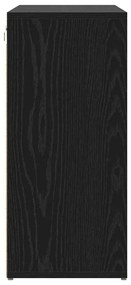 Cipősszekrény polcokkal Musta tammi 103 x 30 x 67 cm Faanyag