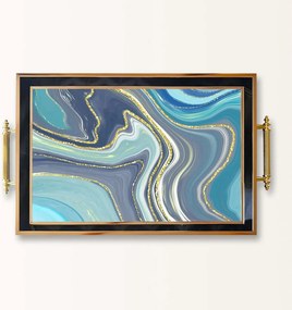 Üveg tálca, 38×24 cm – TPA10009