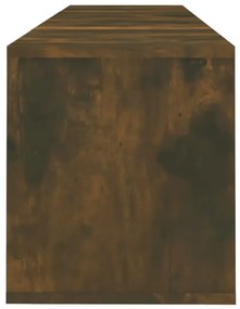 füstös tölgy színű szerelt fa TV-szekrény 120x30x40,5 cm