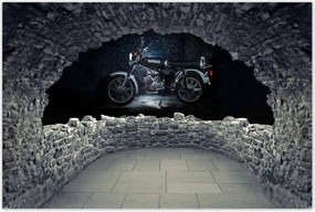 Poszter 60x40 Simson S51 Négysebességes Simson négyszögletes