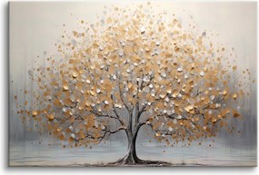 Vászonképek a nappaliba Hálószoba fali dekoráció 3D fa 80x120