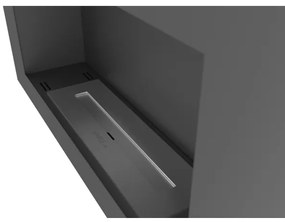 InFire - Fali BIO kandalló 44x91 cm 3kW fekete