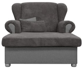 Szürkésbarna kordbársony heverő Lord – Ropez