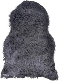 Báránybőr szőnyeg, műbőr 50x85 cm, Szürke