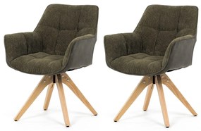 HC-D7180 GRN2 étkezőszék szett, 2 db