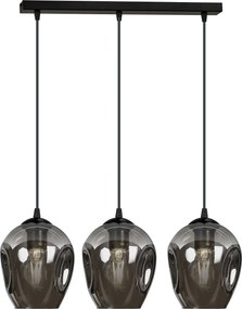 Emibig modern függeszték istar fekete grafit emi680/3
