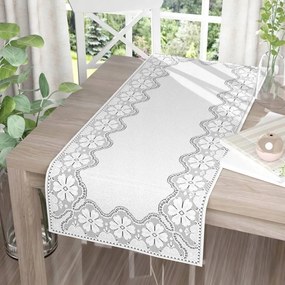 Mg Futófelület Jacquard Fehér Basia 85x40 Akciós Ár