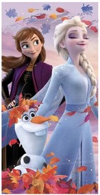 Disney Jégvarázs Nature Spell fürdőlepedő, strand törölköző 70x140cm