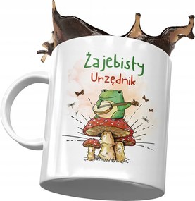 Bögre Tisztviselőnek Békás Tisztviselő Ajándék Nyomtatott Fotóval