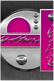 Poszterek 80x120 Absztrakt kör