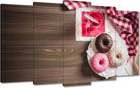 Vászonkép 100x60 Színes gumiabroncsok