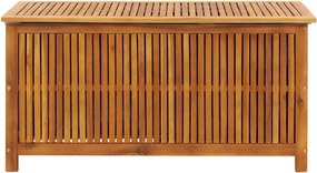 Tömör Akácfa Kerti Tárolóláda 113 X 50 X 58 Cm