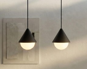 Emibig modern függeszték giro fehér fekete emi1661/4