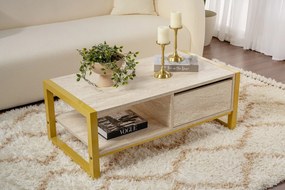 Haldizen - Gold, Travertine
