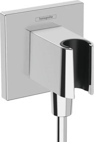 Hansgrohe FixFit E, könyök zuhanytartóval, króm, HAN-26889000