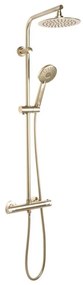 REA-P8413 - BLISS termosztátos zuhanyszett, szálcsiszolt arany