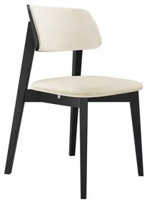 Étkezőszék KD 63 C (fekete + krém) . 1103442