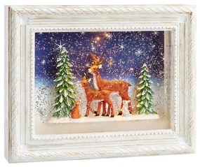 Markslöjd 705554 - LED karácsonyi dekoráció REINHARD LED/0,06W/4xAA/meleg fehér