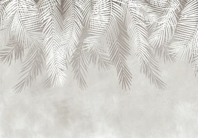Fotótapéta Méretre Lógó levelek Pálma tollak