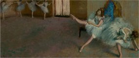 Kép - Edgar Degas, Before the Ballet, reprodukciók (120x50 cm)
