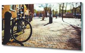 Üvegkép falra Kerékpár amszterdam osh-82036416