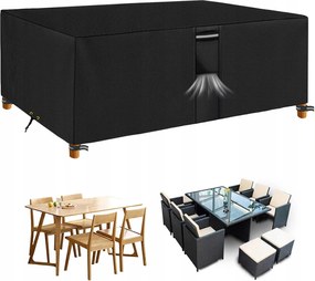 Richie kerti bútor huzat 200x200x90 cm vízálló Uv védelem