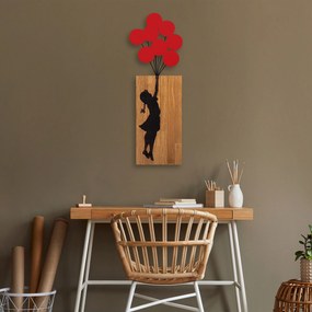 Fa fali dekoráció, banksy - 17