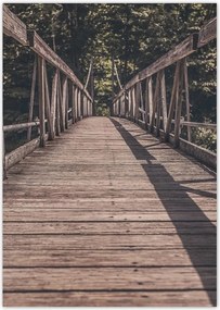 Poszterek A4 Pion Fa híd