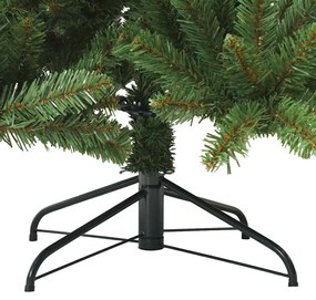 Műanyag Hajtogatós Karácsonyfa 300 LED-del 180 cm PVC