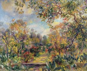 Reprodukció Landscape at Beaulieu, c.1893, Pierre Auguste Renoir