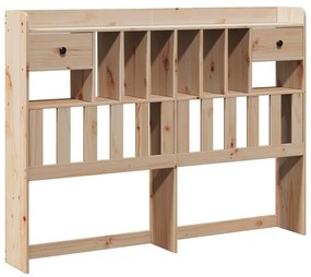 tömör fenyőfa fejtámla tárolóval 160 cm