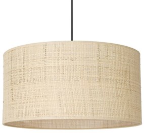Csillár zsinóron RATTAN 1xE27/60W/230V á. 40 cm rattan