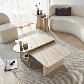 Luna 4 - Travertine