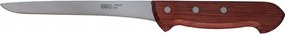 Hentes kés, csontozás, bubinga fából, 17,5 cm