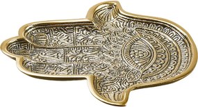 HAMSA dekor tál, Fatima keze 20 x 18cm