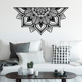 Fém fali dekoráció 118x59 cm Mandala – Wallity