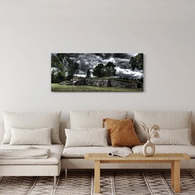 Egy felhős ég képe (120x50 cm)