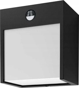Solight Led kültéri fali lámpa, Terni, 12W, 560lm, 3000K, Pir szenzorral.