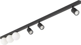 TK LIGHTING 10003 VOX Loft Mennyezeti Lámpa Fehér, Fekete G9, GU10 IP20