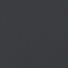 fekete oxford szövet kerti padpárna 150x50x4 cm