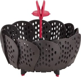 Tefal - Gőzölő kosár INGENIO fekete/piros