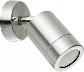 Kerti fali lámpa Led Homlokzati lámpa Kültéri Mozgatható GU10 IP44 Ezüst