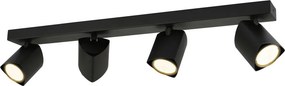 Italux Modern Spot lámpa Merusa Fekete ITXSPL-31970-4B-BK