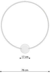 Thoro TH.252 - LED Mennyezeti lámpa RIO LED/50W/230V CRI90 3000K átm. 78 cm arany