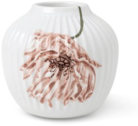 Poppy fehér porcelán váza, magasság 13 cm - Kähler Design